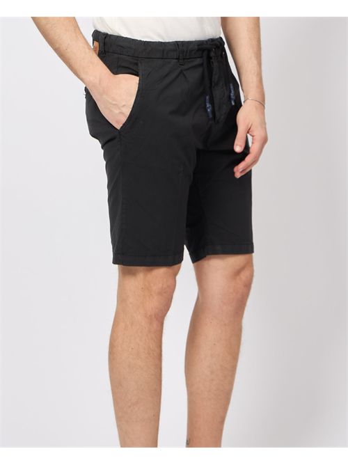 Yes Zee men's Bermuda shorts with drawstring waist YES ZEE | P780-WV000801